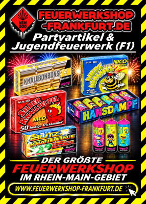 Jugendfreies Feuerwerk und Partyartikel kaufen...