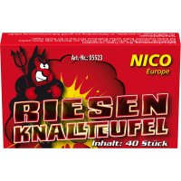 Riesen Knallteufel, 40er Schachtel F1