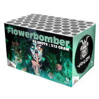 Flowerbomber, 48-Schuss Pyromould Batterie NEU