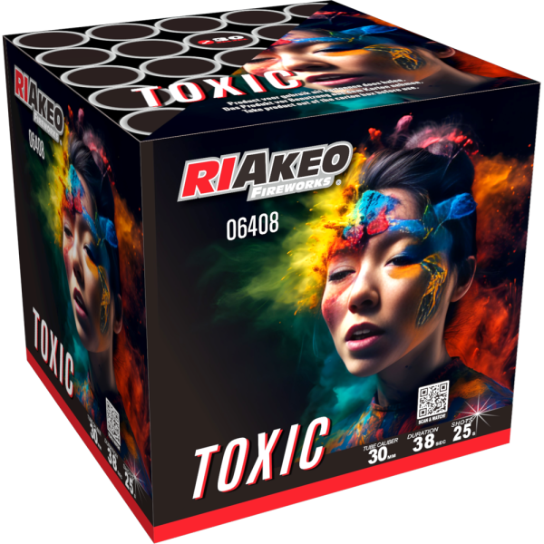 Toxic 25-Schuss Batterie Riakeo NEU