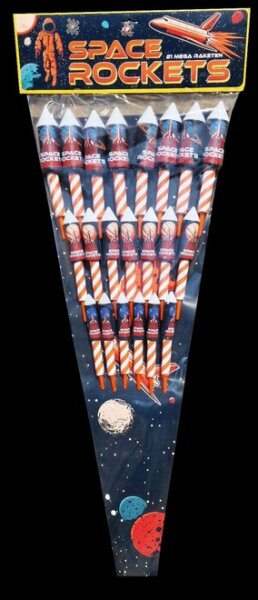 Space Rockets, 21-tlg. MEGA Raketensortiment