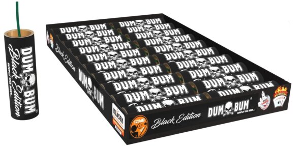 DumBum Black Edition 20 Schwarzpulver Knaller 120db