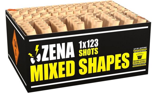 ZENA Mixed Shapes, 123-Schuss Verbund NEU