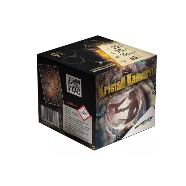 Kristall Kamuro, 9-Schuss Gold-Batterie