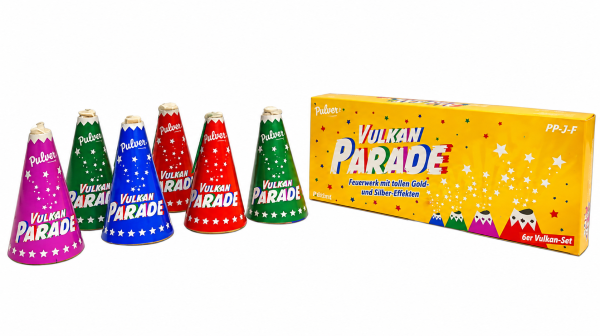 Vulkan Parade 6er-Set, KAT F1 NEU
