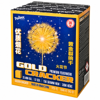 Gold Cracker, 12-Schuss Batterie NEU