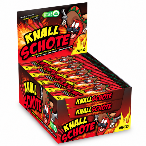 Knallschote Crackling-Peitsche 6er-Schachtel